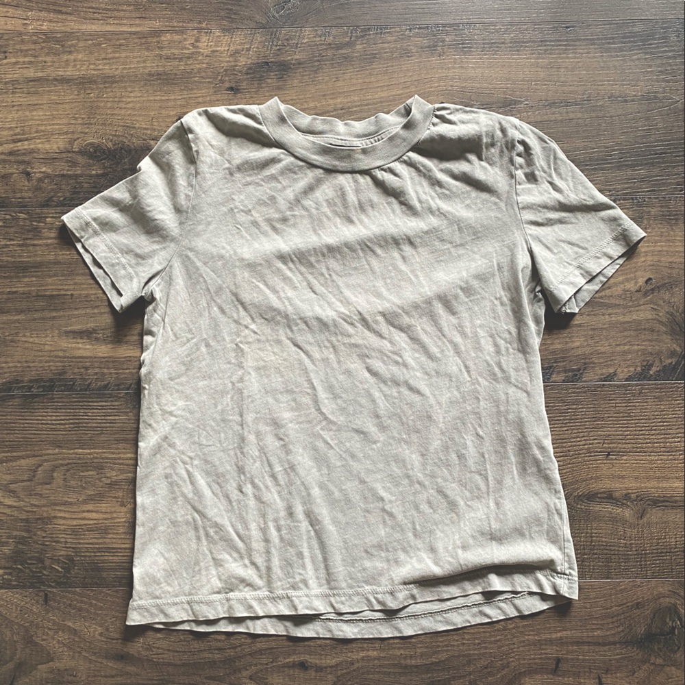 Zara cropped tee
